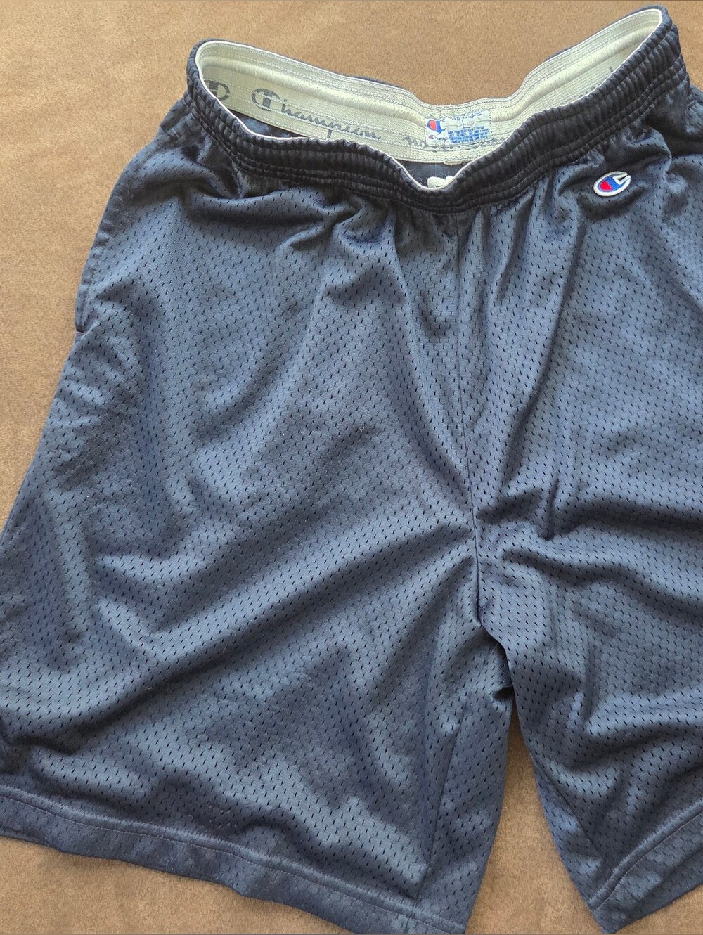 Champion Men's Champion Navy Notre Dame Athletic Shorts Size Large